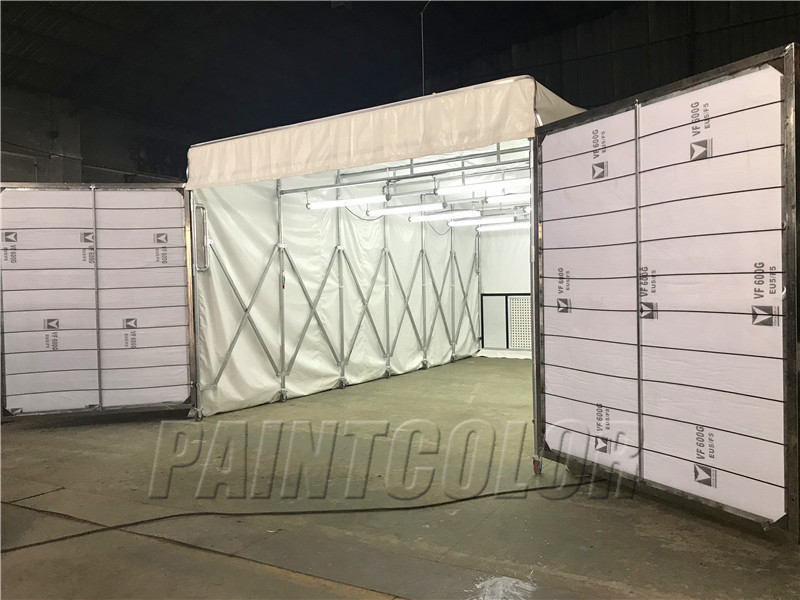 High Performance Used Retractable Paint Spray Booth for Painting - China Spray  Painting Booth, Retractable Painting Booth