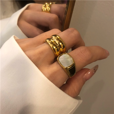 18K Gold Plated Rings