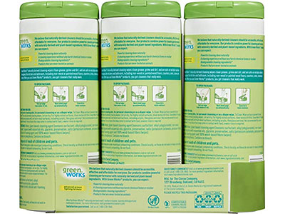 Green Works Compostable Cleaning Wipes