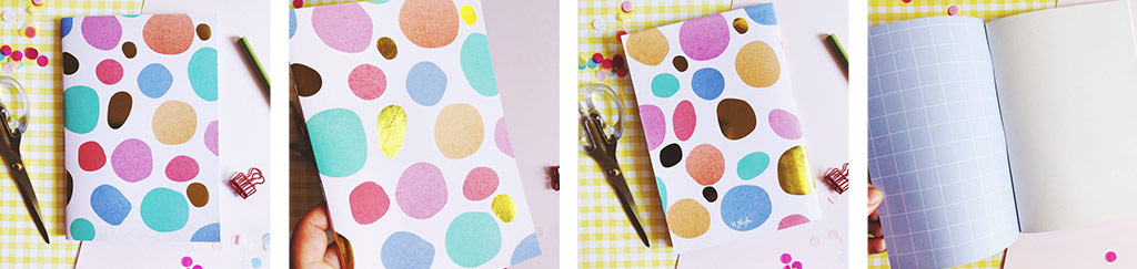 Colorful Pebble Notebook RL0001