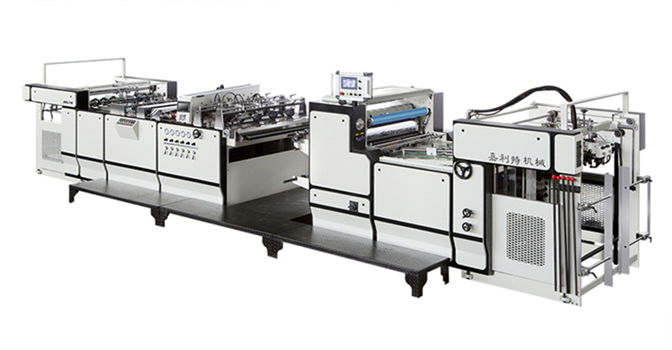 What are the components of the automatic vertical laminating machine