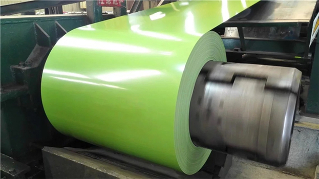 What are the main industries that use color steel coils