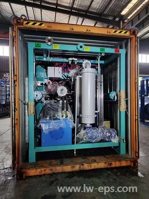 2 Containers EPS Machine