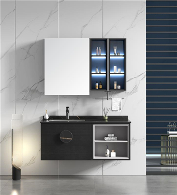 What is the common sense of maintenance of the cabinet with vanity mirror