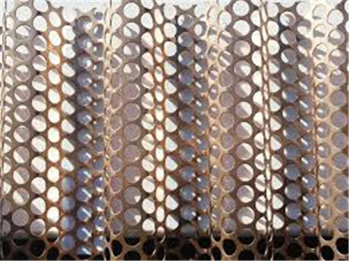 Features and advantages of perforated copper sheet