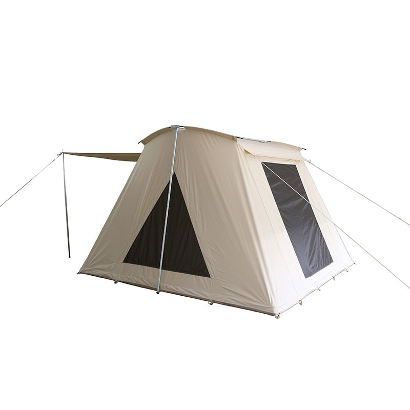Flex bow canvas tent
