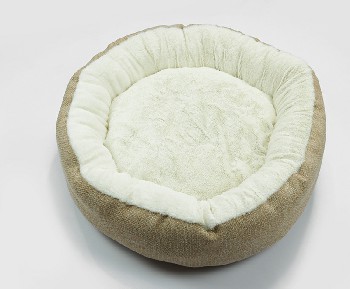 brown dog bed
