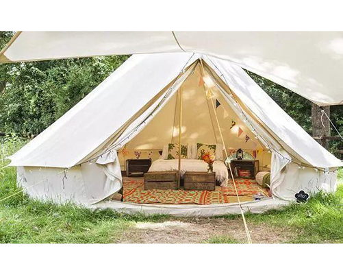 20' bell tent glam camp