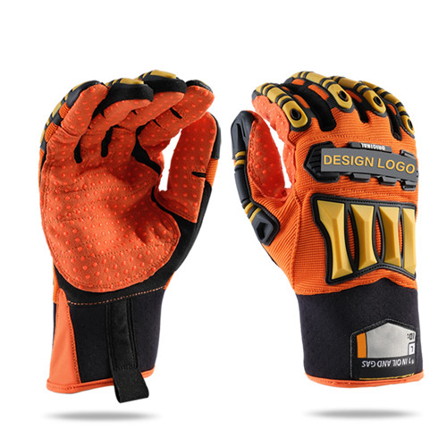 What are the main application areas of impact resistant gloves