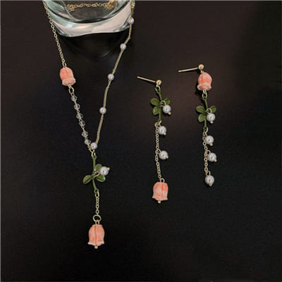 Tulip Jewelry Set