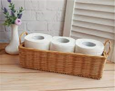 What is the main function of the toilet paper basket