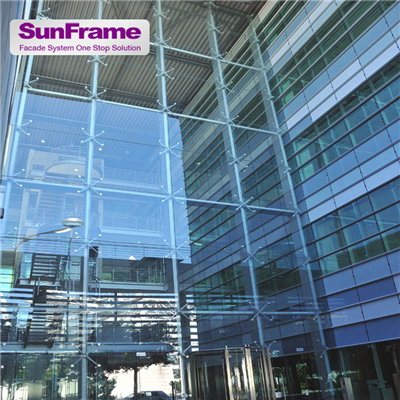 What are the structural forms of curtain wall
