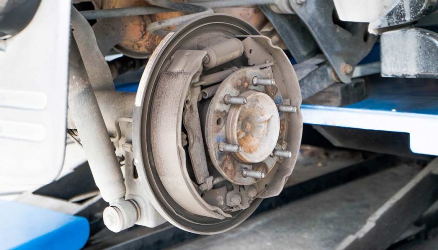 Primary And Secondary Brake Shoes
