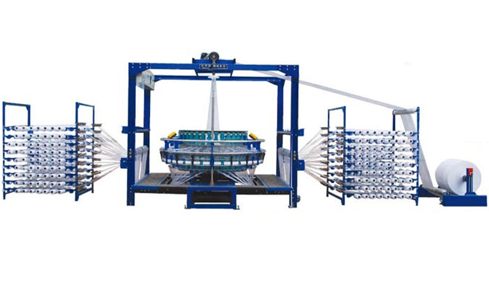 circular loom machine for polyester jacket making
