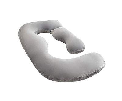 G-shaped pregnancy pillow
