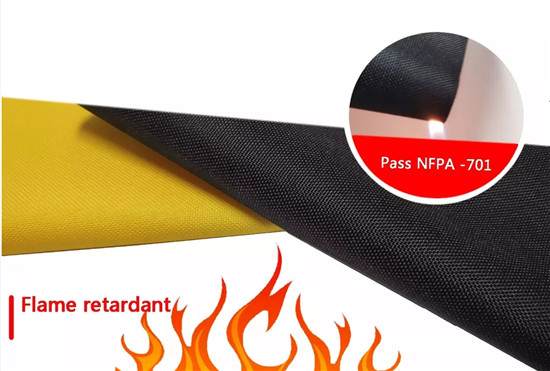 BS5852 Flame-Retardant PU Coating Fabric