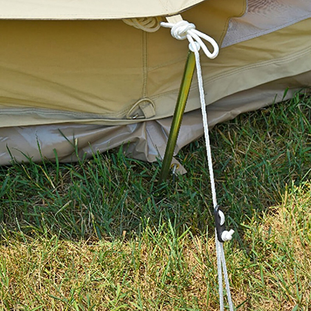 Tent Short Guy Poles glam camp