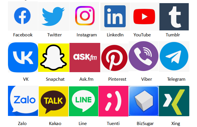 whatsapp|facebook|linkedin|VK|Youtube|instagram|Zalo|Line|kakao|xing|telegram如何下载
