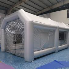 How Inflatable Paint Spray Booth Works