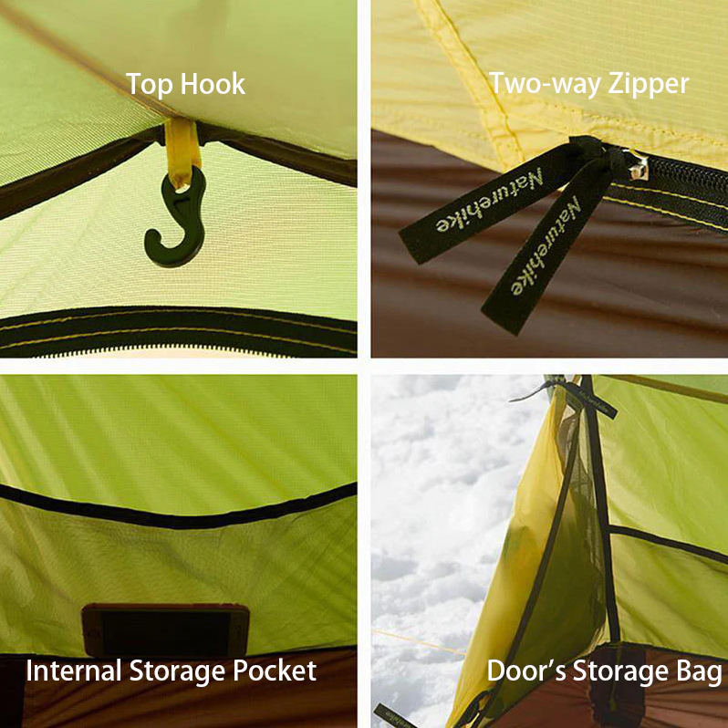 Tunnel camping Tent glam camp