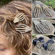 Occasions For Skeleton Hand Hair Clips