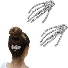 Types And Materials Of Skeleton Hand Hair Clips