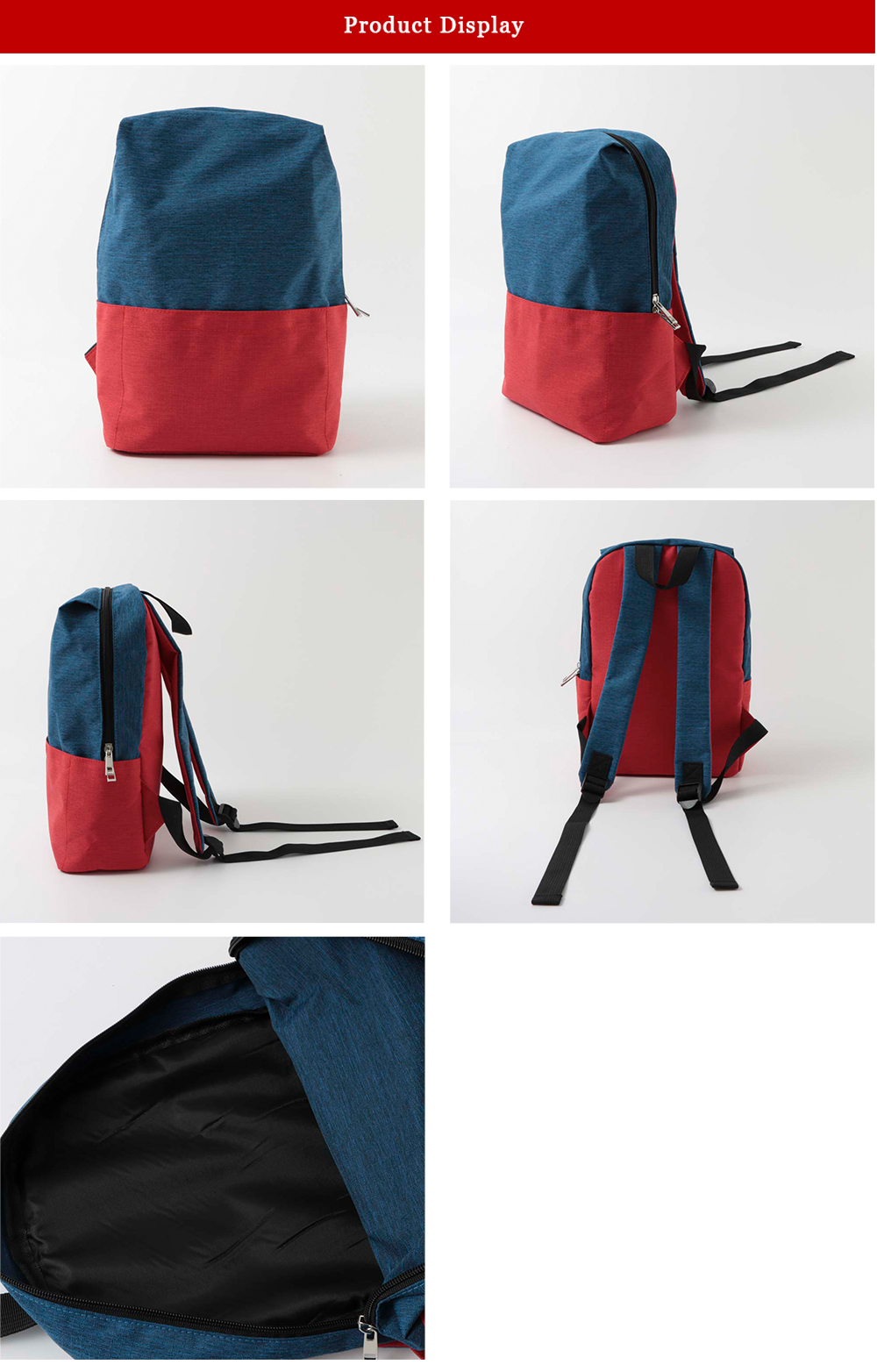 Blue Red Sport Backpack | China Sport Backpack factory | Professional Sport Backpack
