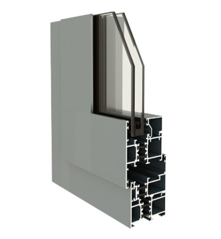 55C Series Heat Insulation Exterior Casement Window