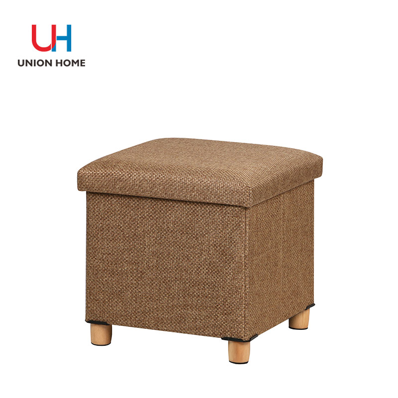 Solid wood legs foldable stool