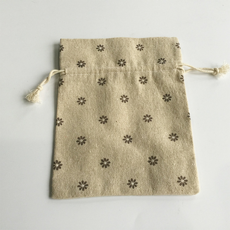 Linen gift bag