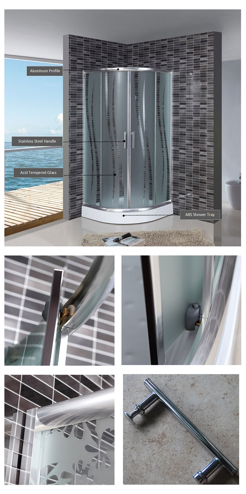 shower surrounds and enclosures manufacturers