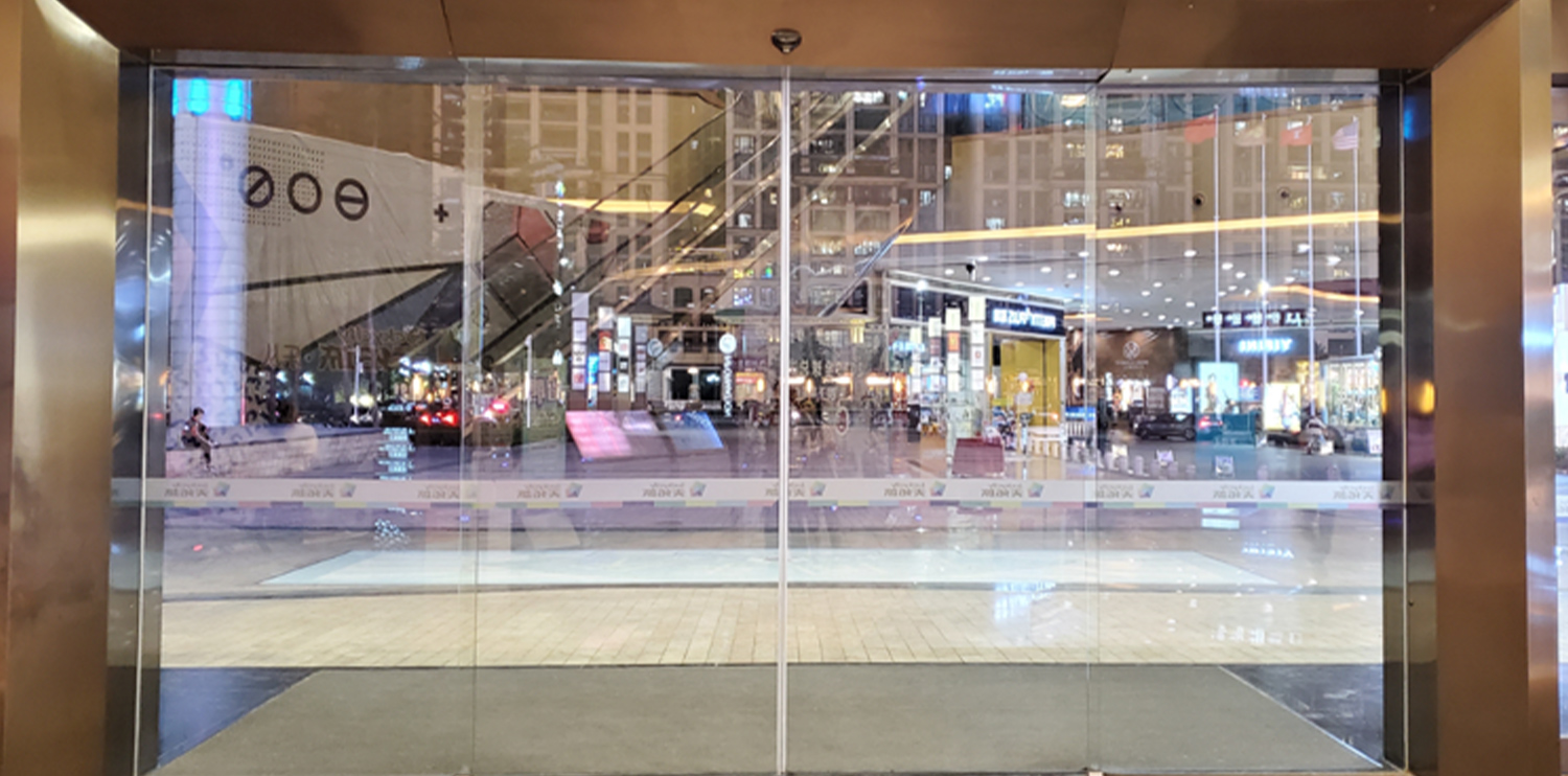 Fancy Glass Design Entrance Sliding Doors For Lobbys Glass Doors