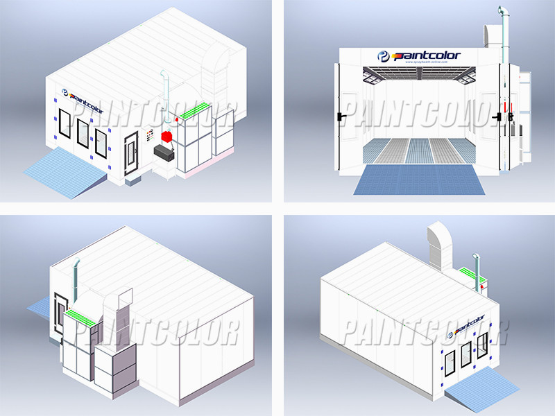 Car paint booth | hot sales spray booth | spray booth
