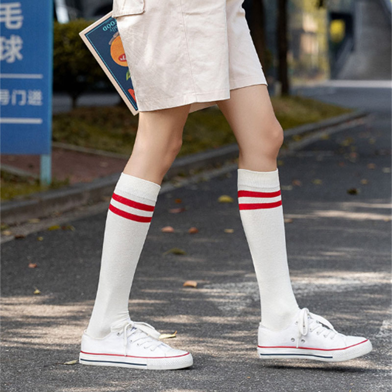 Fashion knee high socks women chinese stockings girl school socks wholesale