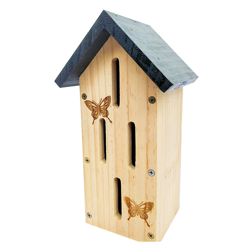 Solid wood butterfly nest pet supplies