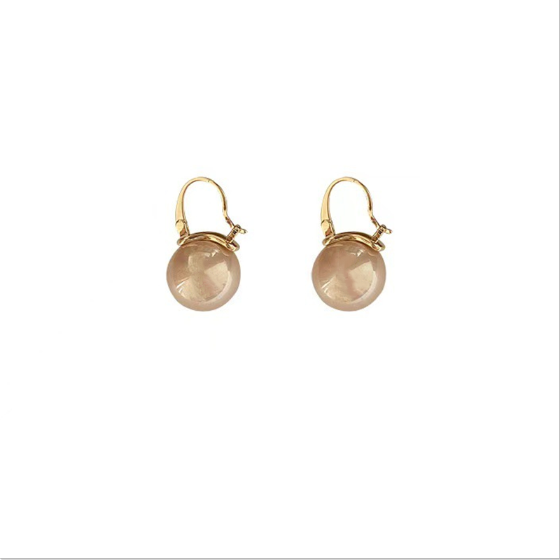Gold Pearl Earrings for Women Girls