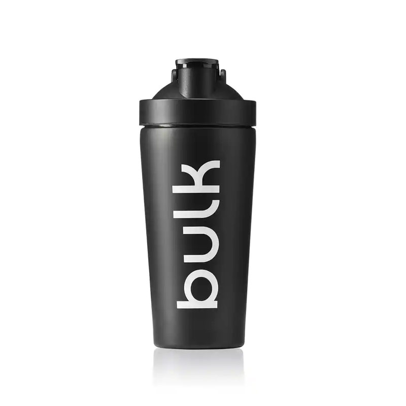 Custom logo leak proof BPA protein insulated drink 304 stainless steel shaker bottle W-001