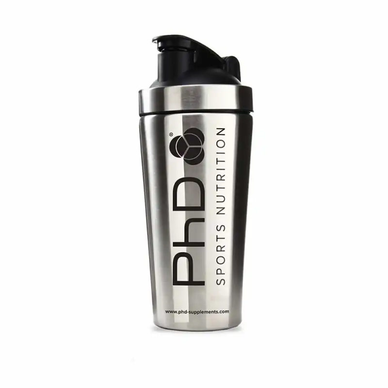 Custom logo leak proof BPA protein insulated drink 304 stainless steel shaker bottle W-001 glam camp