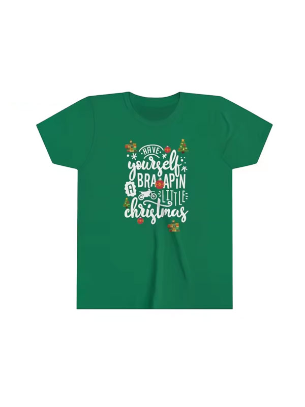 Christmas Kids Short Sleeves