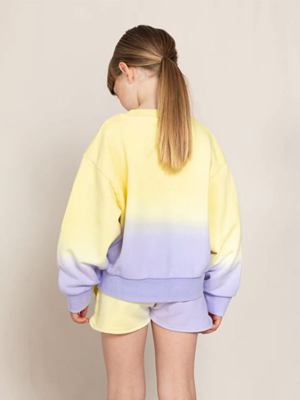 Colorful Dip Dye Girls Track Suit