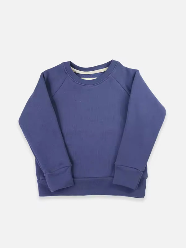 Crew Neck Fleece Baby Sweatshirt