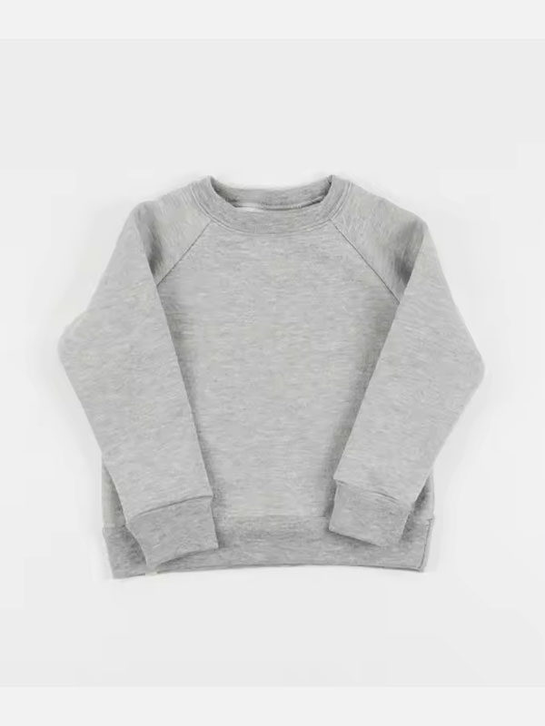 Crew Neck Fleece Baby Sweatshirt