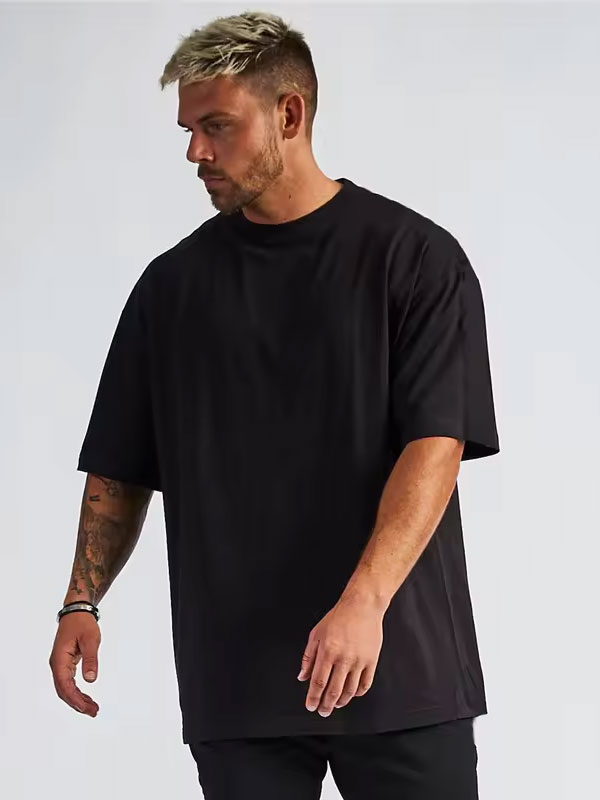 Men's Cotton Drop Shoulder T-Shirt