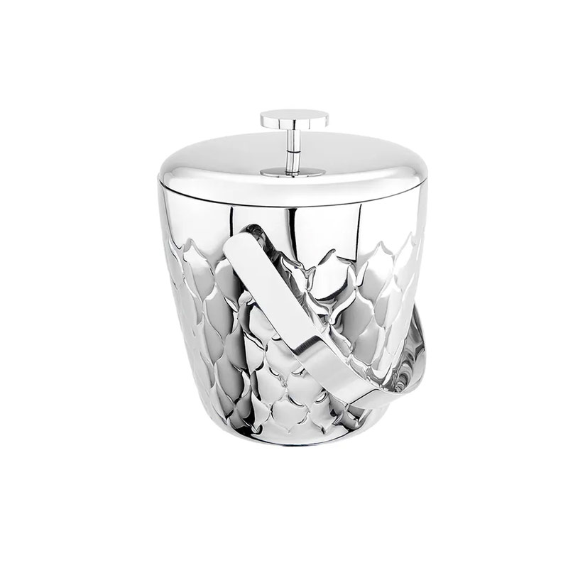 Wholesale stainless steel metal luxury copper champagne ice bucket with stand ssib10039 glam camp