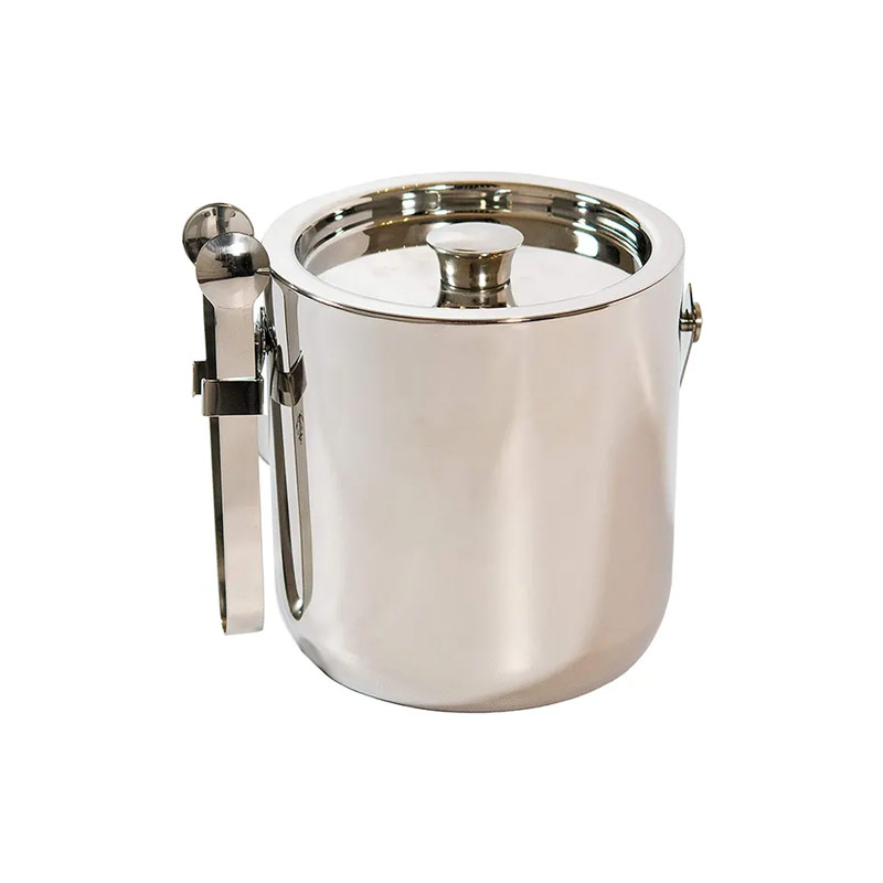 Wholesale stainless steel metal luxury copper champagne ice bucket with stand ssib10039 glam camp