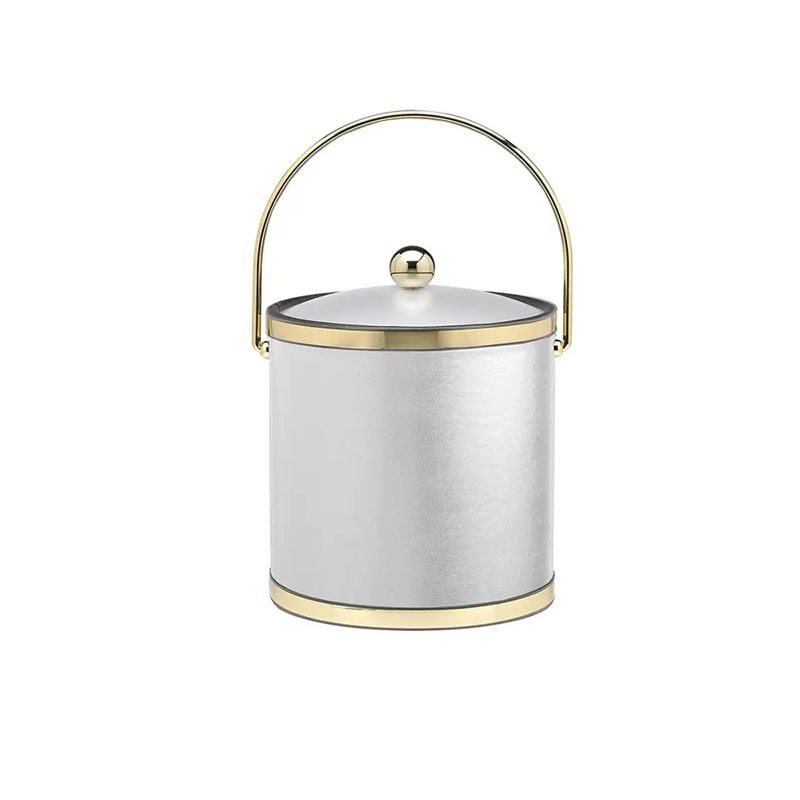 Wholesale stainless steel metal luxury copper champagne ice bucket with stand ssib10039 glam camp