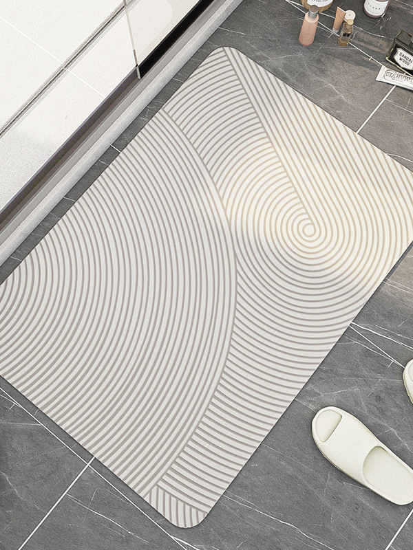 Simple non-slip bathroom floor mat