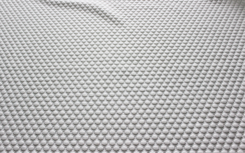 Grey 3D pattern 100% polyester fabric for pillow fabric