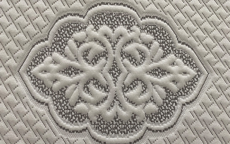 100% polyester knitted mattress fabric