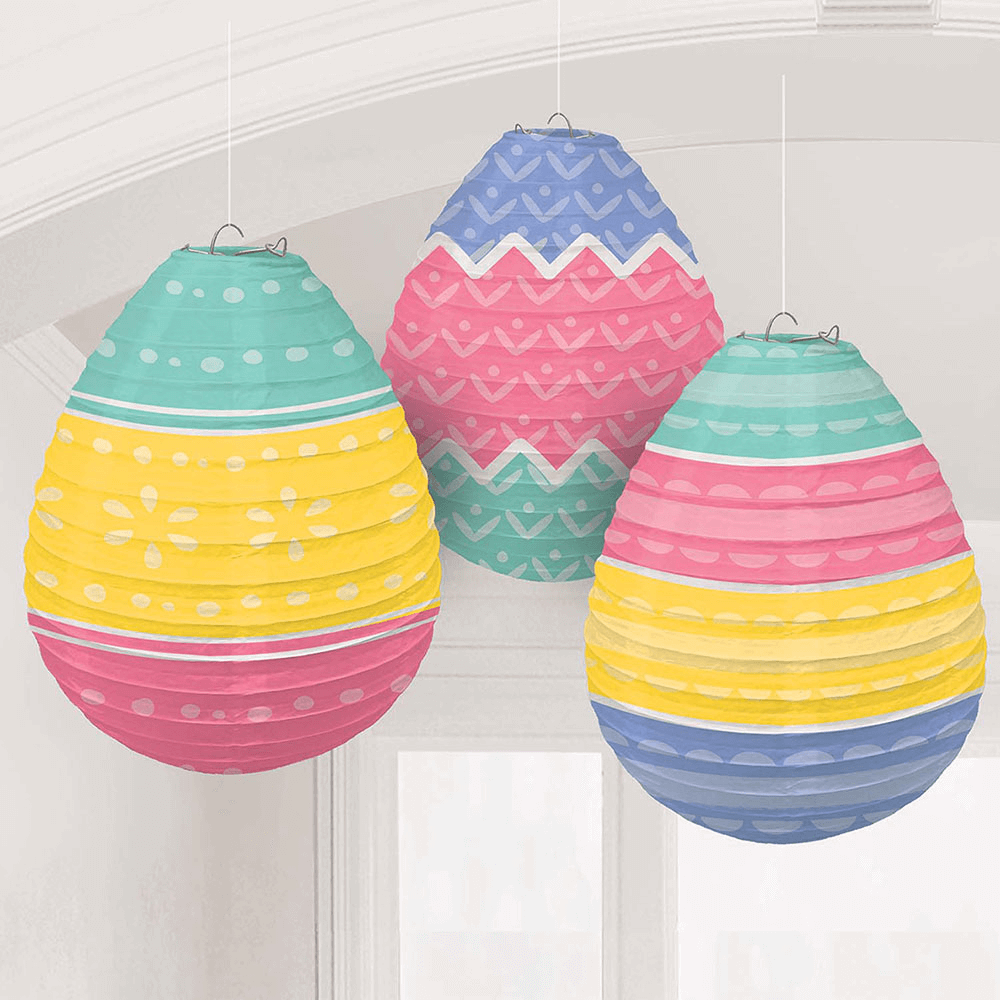 Egg Easter Paper Lanterns